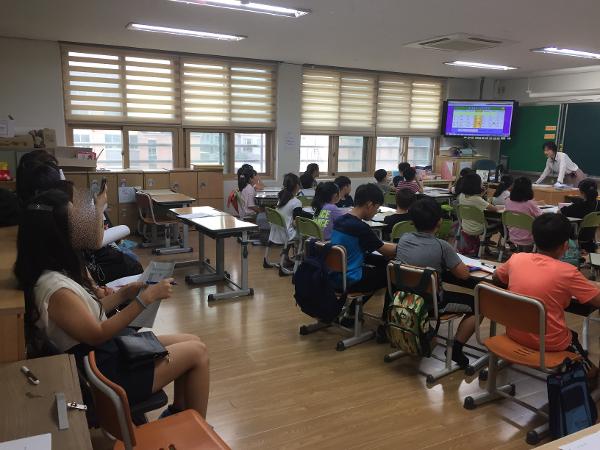 2019. 방과후 3~6학년 영어회화 공개 수업 모습